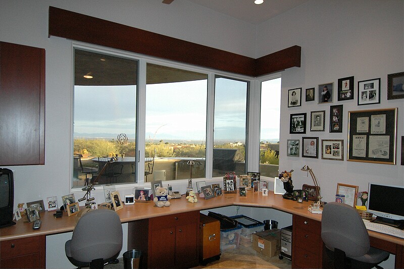 The Hobby Room, also serves as our third (i.e., overflow) bedroom